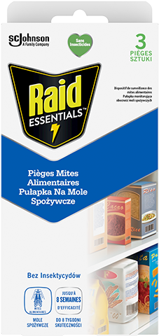 RAID Essentials Pièges antimite alimentaires sans insecticides 3